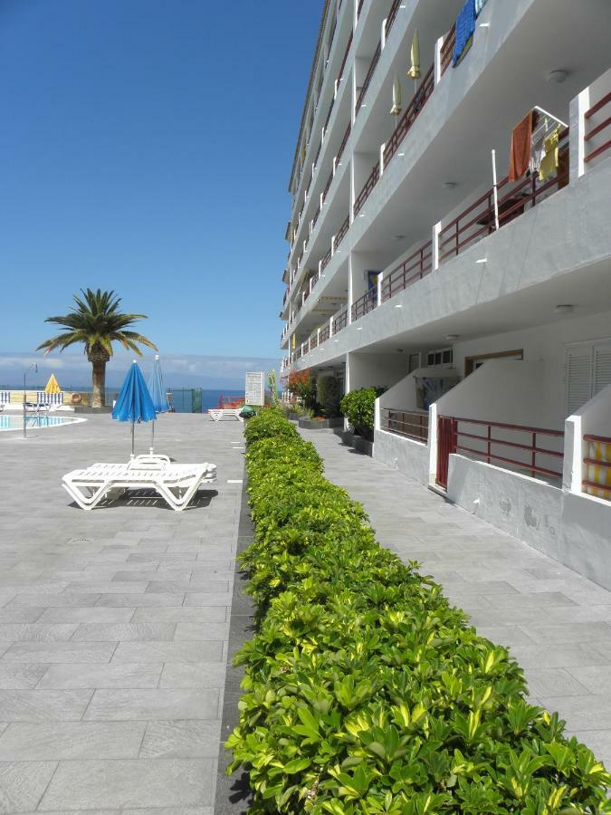 First Line Beach Apartment With Ocean View La Arena Puerto de Santiago  Eksteriør billede