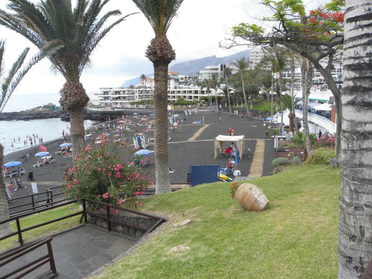 First Line Beach Apartment With Ocean View La Arena Puerto de Santiago  Eksteriør billede