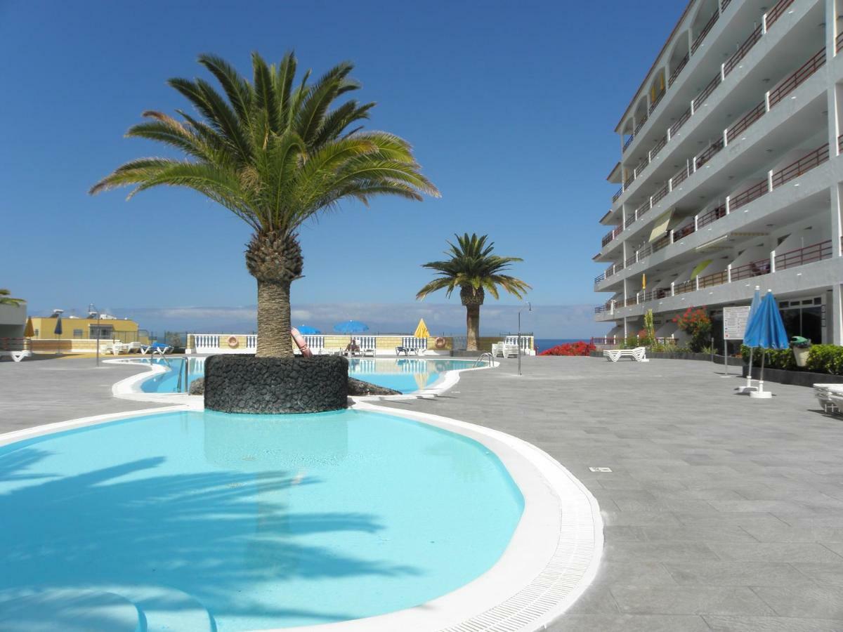 First Line Beach Apartment With Ocean View La Arena Puerto de Santiago  Eksteriør billede
