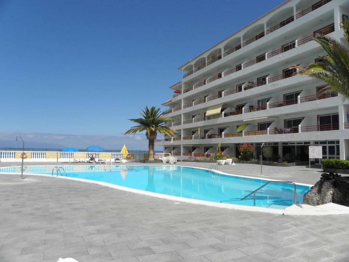 First Line Beach Apartment With Ocean View La Arena Puerto de Santiago  Eksteriør billede