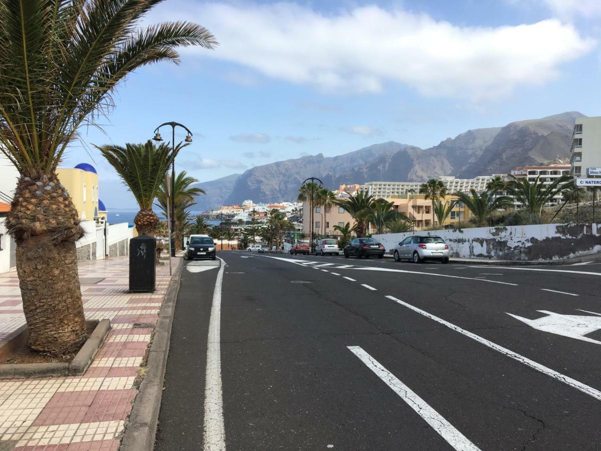 First Line Beach Apartment With Ocean View La Arena Puerto de Santiago  Eksteriør billede