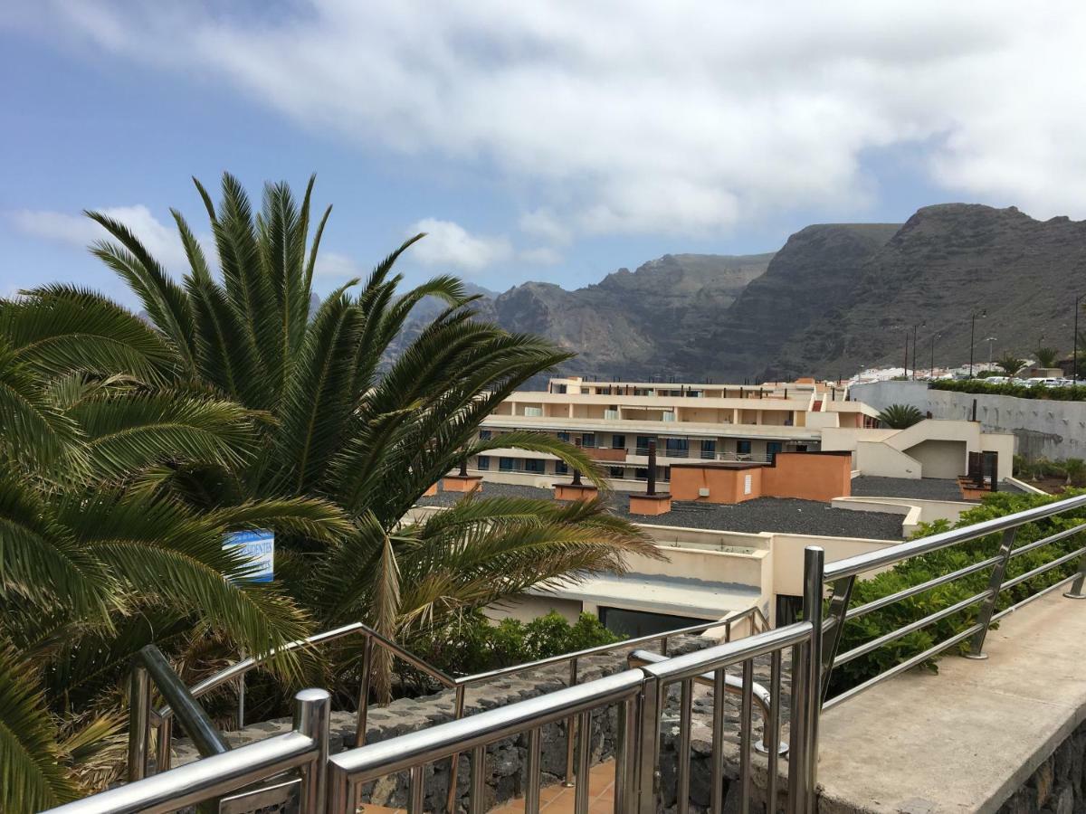 First Line Beach Apartment With Ocean View La Arena Puerto de Santiago  Eksteriør billede